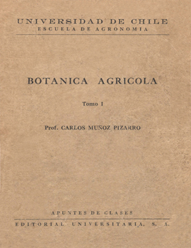 Cubierta para Botánica agrícola: tomo I