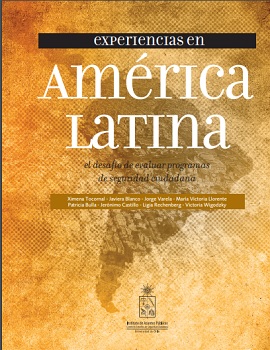 Cubierta para Experiencias en América Latina: el desafío de evaluar programas de seguridad ciudadana