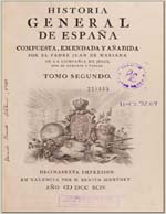 Cubierta para Historia general de España: tomo segundo