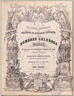 Cubierta para Galería nacional o colección de biografías i retratos de hombres celebres de Chile: tomo primero