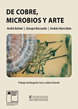 Cubierta para De cobre, microbios y arte