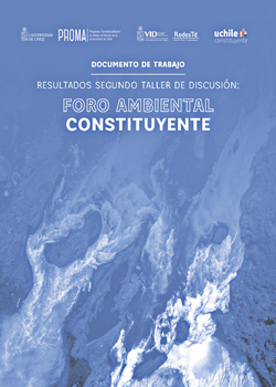 Cubierta para Resultados segundo taller de discusión "Foro Ambiental Constituyente"