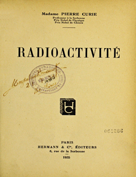 Cubierta para Radioactivité