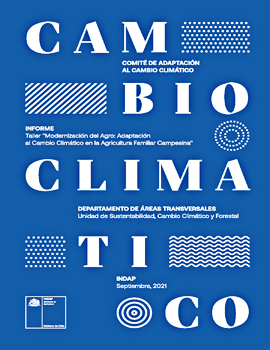 Cubierta para Cambio climático: informe: Taller "Modernización del Agro: adaptación al cambio climático en la agricultura familiar campesina"