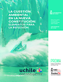 Cubierta para La cuestión ambiental en la nueva constitución: elementos para la reflexión