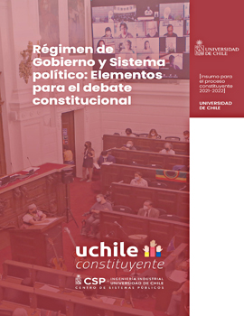 Cubierta para Régimen de gobierno y sistema político: elementos para el debate constitucional