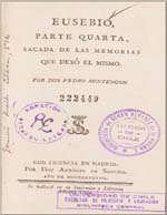 Cubierta para Eusebio: sacada de las memorias que dexó el mismo : parte quarta