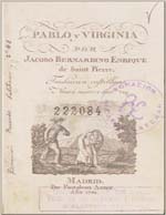 Cubierta para Pablo y Virginia