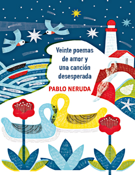 Cubierta para Veinte poemas de amor y una canción desesperada: .