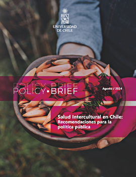 Cubierta para Policy Brief: Salud intercultural en Chile: recomendaciones para la política pública