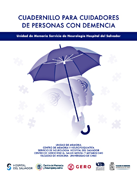Cubierta para Cuadernillo para cuidadores de personas con demencia