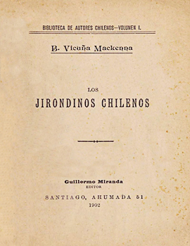 Cubierta para Los jirondinos chilenos