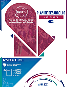 Cubierta para Plan de desarrollo: Red de Salud Digital de las Universidades del Estado al 2030