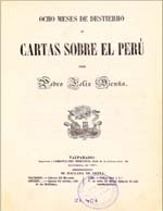 Cubierta para Ocho meses de destierro, o, Cartas sobre el Perú