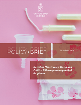 Cubierta para Policy Brief: Derechos menstruales: hacia una política pública para la igualdad de género