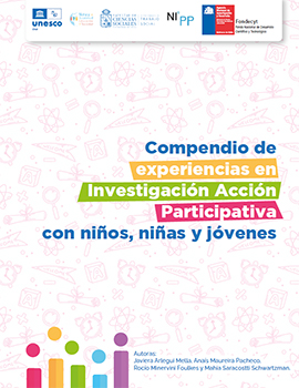Cubierta para Compendio de experiencias en investigación acción participativa (IAP) con niñas, niños y jóvenes