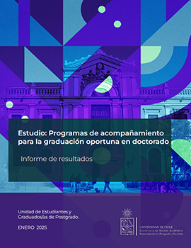 Cubierta para Estudio: Programas de acompañamiento para la graduación oportuna en doctorado: Informe de resultados