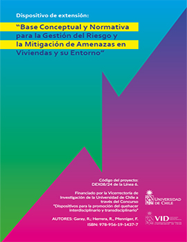 Cubierta para Dispositivo de extensión: Base conceptual y normativa para la gestión del riesgo y la mitigación de amenazas en viviendas y su entorno