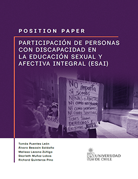 Cubierta para Participación de personas con discapacidad en la educación sexual y afectiva integral (ESAI)