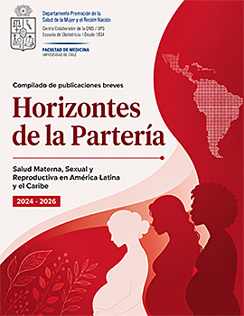 Cubierta para Horizontes de la partería. Salud materna, sexual y reproductiva América Latina y el Caribe 2024-2026: Compilado de publicaciones breves