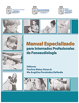 Cubierta para Manual especializado para internados profesionales de fonoaudiología