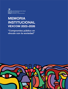 Cubierta para Memoria Institucional VEXCOM 2022-2026: "Compromiso público en vínculo con la sociedad"