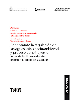 Cubierta para Repensando la regulación de las aguas: crisis socioambiental y proceso constituyente. Actas de las III Jornadas del régimen jurídico de las aguas