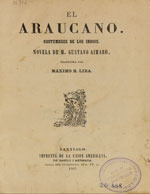Cubierta para El araucano: costumbres de los indios : novela
