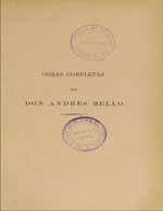 Cubierta para Derecho internacional.: Obras completas de Andrés de Bello. Volumen X