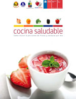 Cubierta para Cocina saludable: cómo incluir 5 porciones de frutas y verduras por día