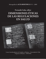Cubierta para Dimensiones éticas de las regulaciones en salud