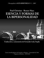 Cubierta para Esencia y formas de la bipersonalidad