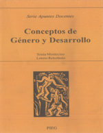 Cubierta para Conceptos de género y desarrollo
