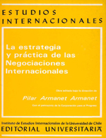 Cubierta para La estrategia y práctica de las negociaciones internacionales