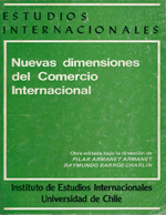 Cubierta para Nuevas dimensiones del comercio internacional