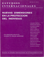 Cubierta para Nuevas dimensiones en la protección del individuo
