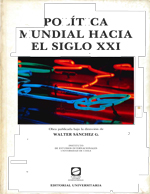 Cubierta para Política mundial hacia el siglo XXI
