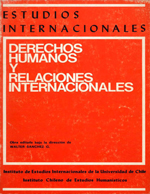 Cubierta para Derechos humanos y relaciones internacionales