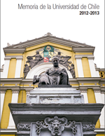 Cubierta para Memoria de la Universidad de Chile 2012-2013