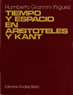 Cubierta para Tiempo y espacio en Aristóteles y Kant