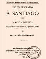 Cubierta para De Valparaíso a Santiago