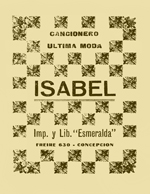 Cubierta para Cancionero última moda: Isabel