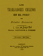 Cubierta para Los trabajadores chilenos en el Perú