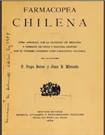 Cubierta para Farmacopea chilena
