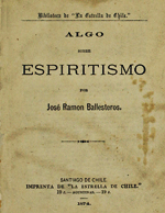 Cubierta para Algo sobre espiritismo