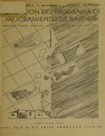 Cubierta para Aplicación del programa de mejoramiento de barrios: Análisis físico espacial en cuatro regiones del país