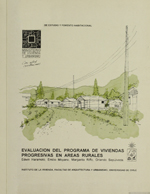 Cubierta para Evaluación del programa de viviendas progresivas en áreas rurales