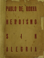 Cubierta para Heroísmo sin alegría