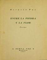 Cubierta para Entre la piedra y la flor: Poema