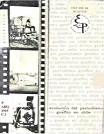Cubierta para Evolución del periodismo gráfico en Chile